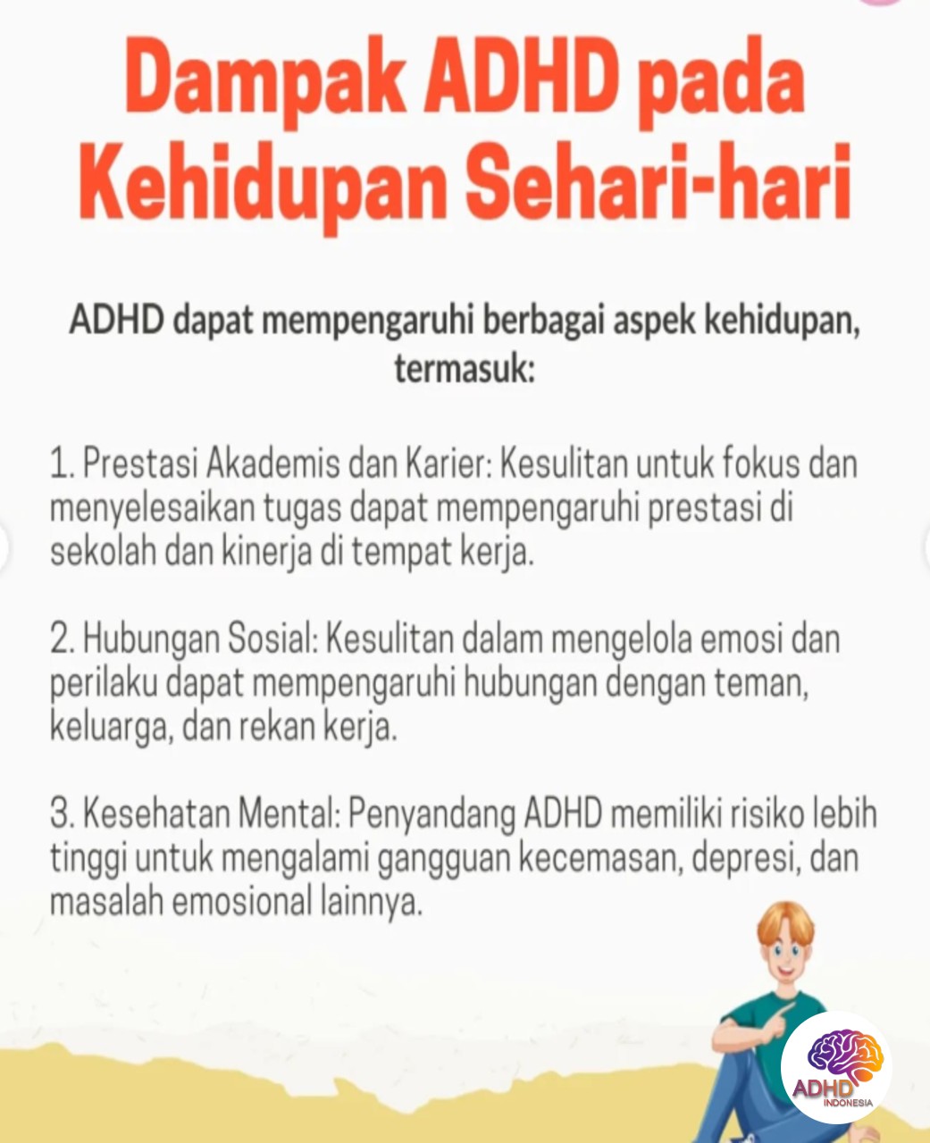 ADHD dan Hubungan Sosial Anak di Lingkungan Sekolah di Kabupaten Tapanuli Selatan