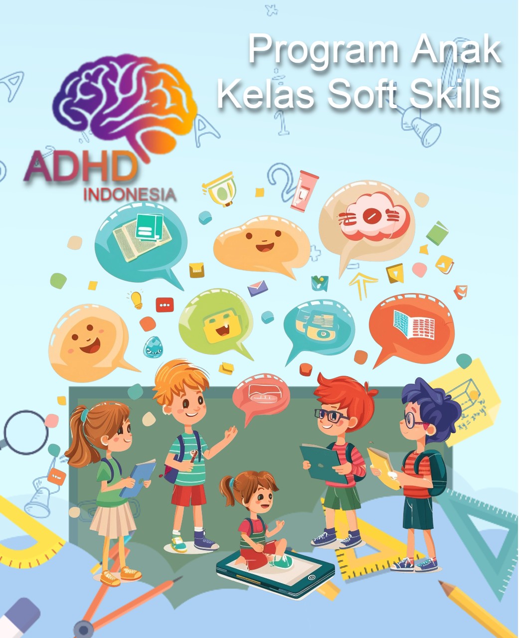 Program ADHD Indonesia Kabupaten Tapanuli Selatan Kelas Soft Skills Anak ADHD